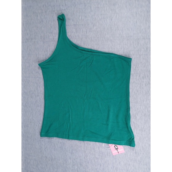 🎉 3/$20 👯♀️Host Pick⚡️ One Shoulder Ribbed Top - Picture 3 of 6
